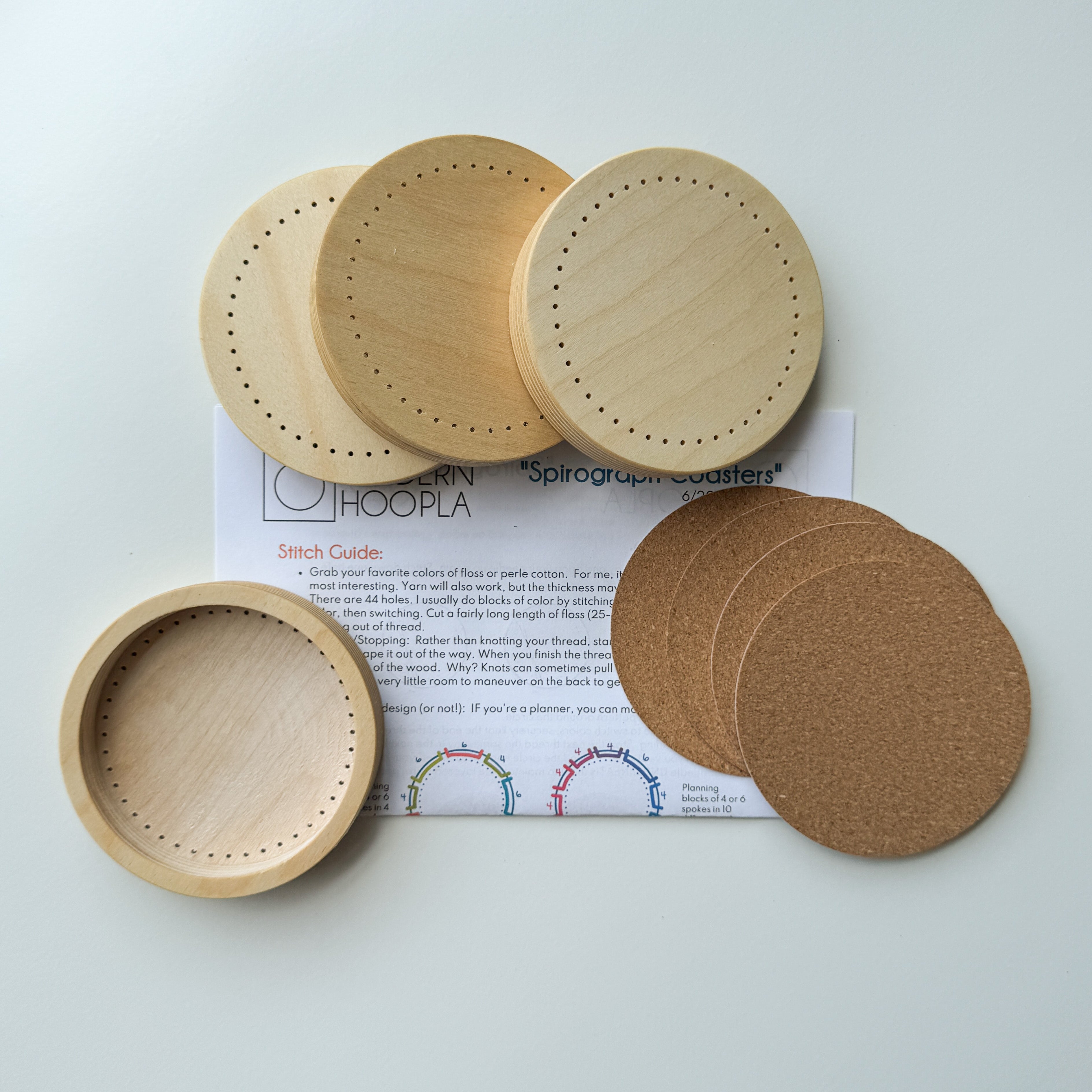 Spirograph Coaster Sets