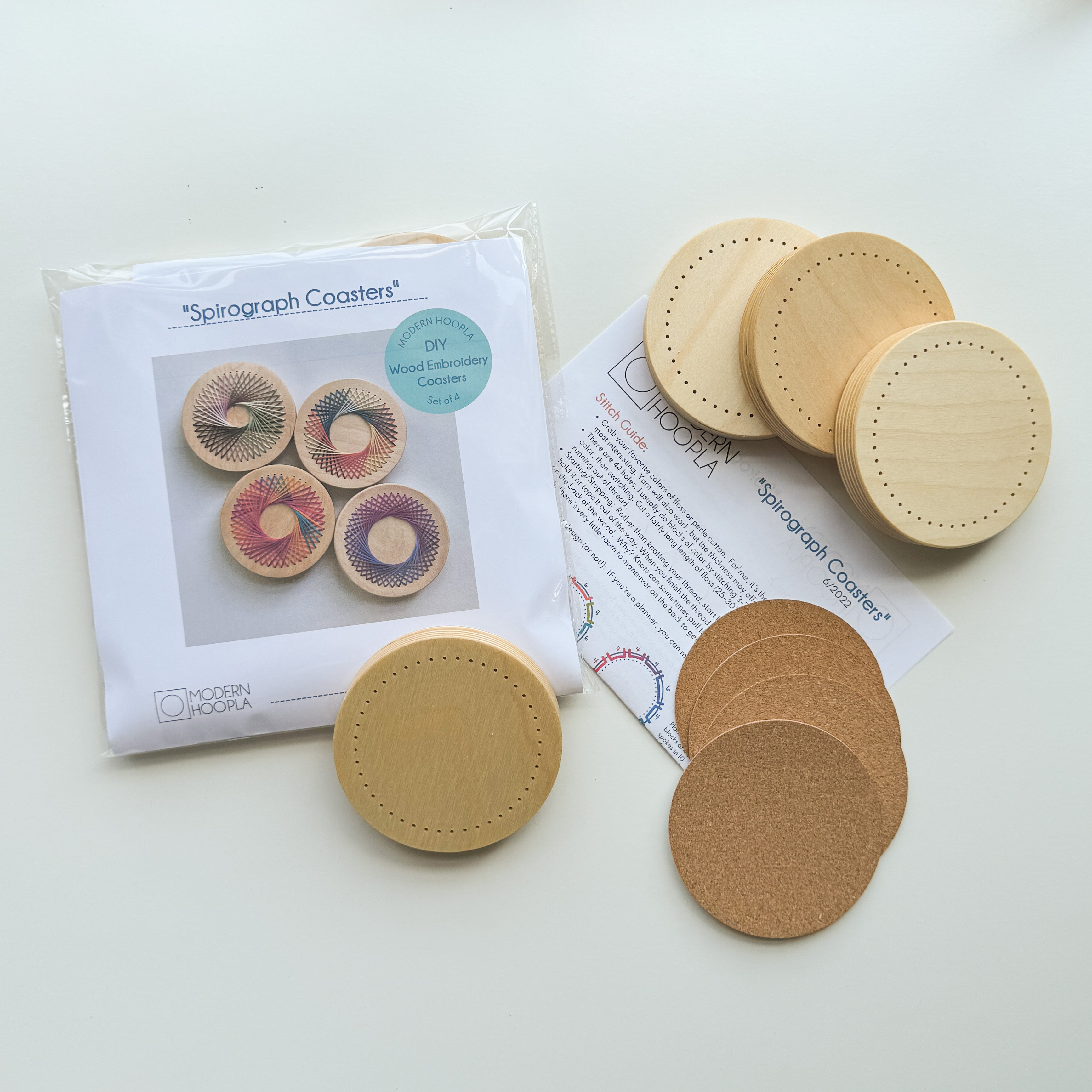 Spirograph Coaster Sets