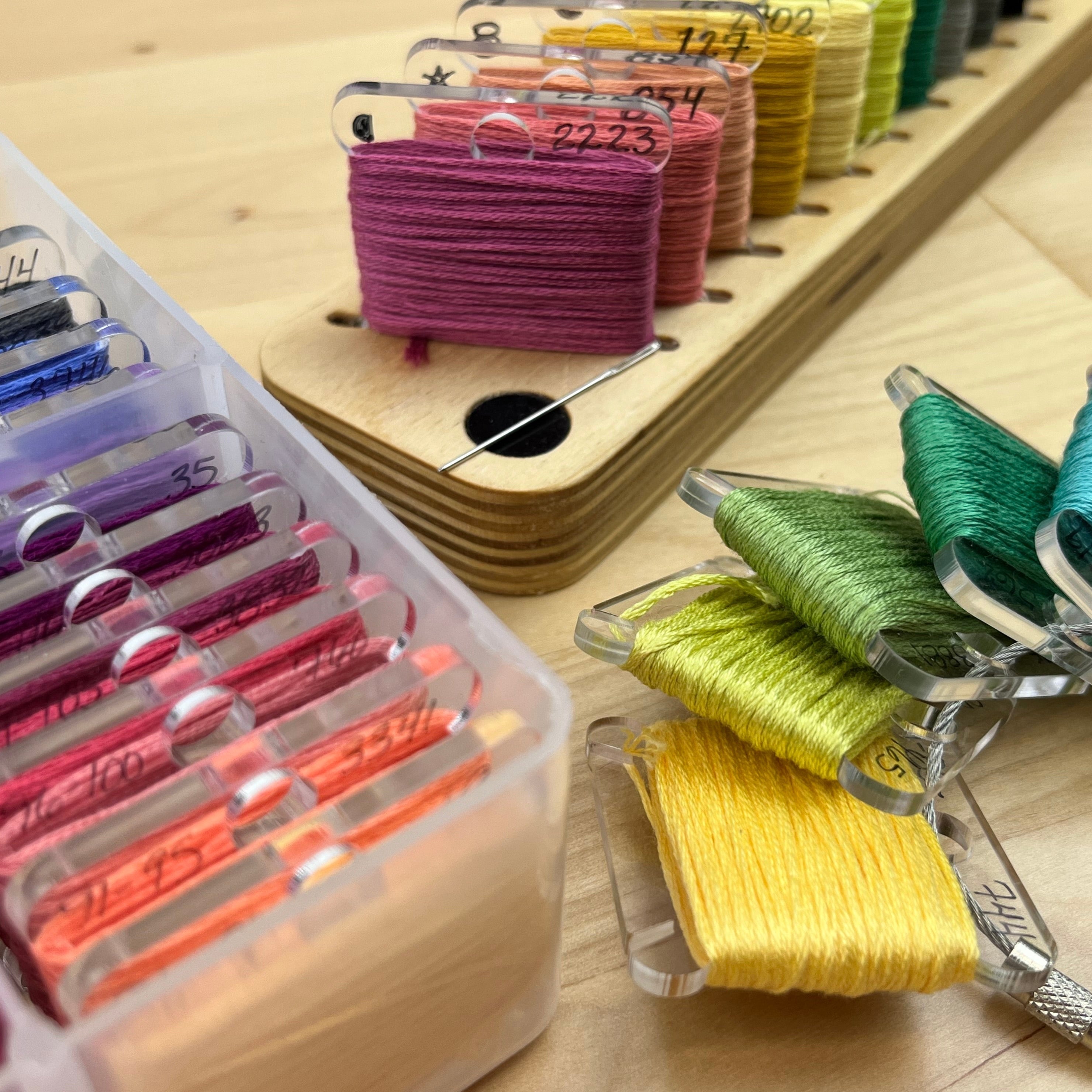 Floss Organization for the Color Purist